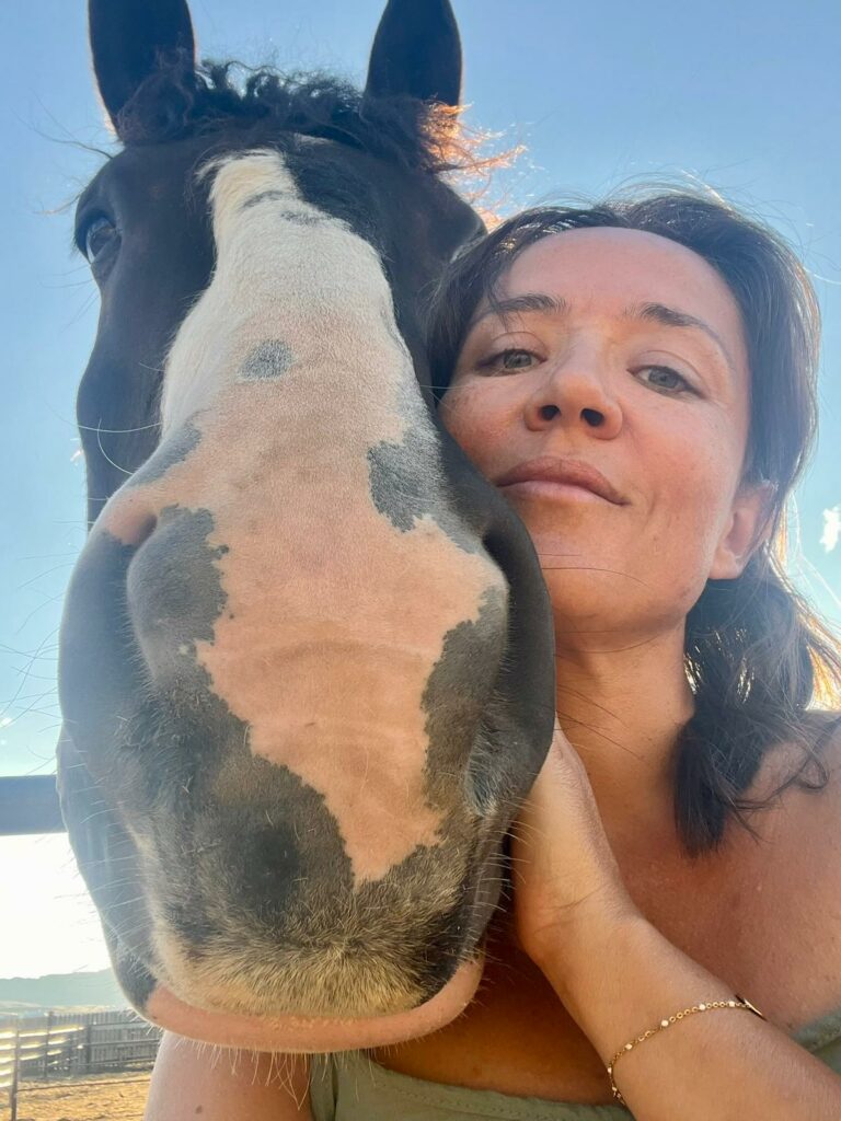 Selfie cheval